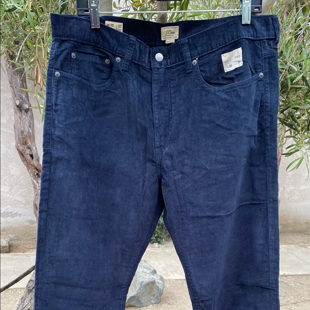 NW J. Crew Style 770 Slim Fit Corduroy, Sz 36x32